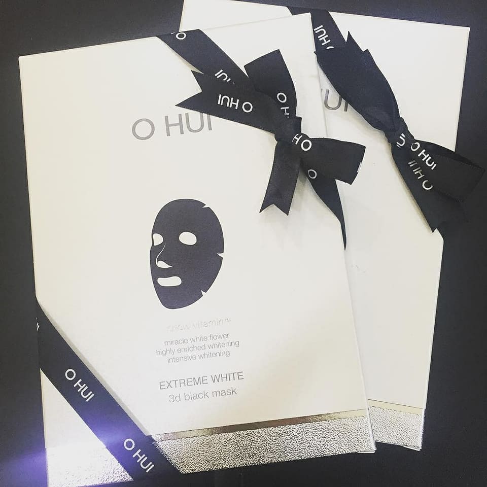 OHui Extreme White 3D Black Mask Snow Vitamin