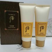Set Sữa rữa mặt và Tẩy trang WHOO Vàng (40ml x 2)