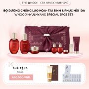 Bộ dưỡng da chống lão hóa Whoo Jinyulhyang Special 3pcs Set
